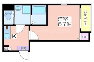 南大阪ミカーサの物件間取画像